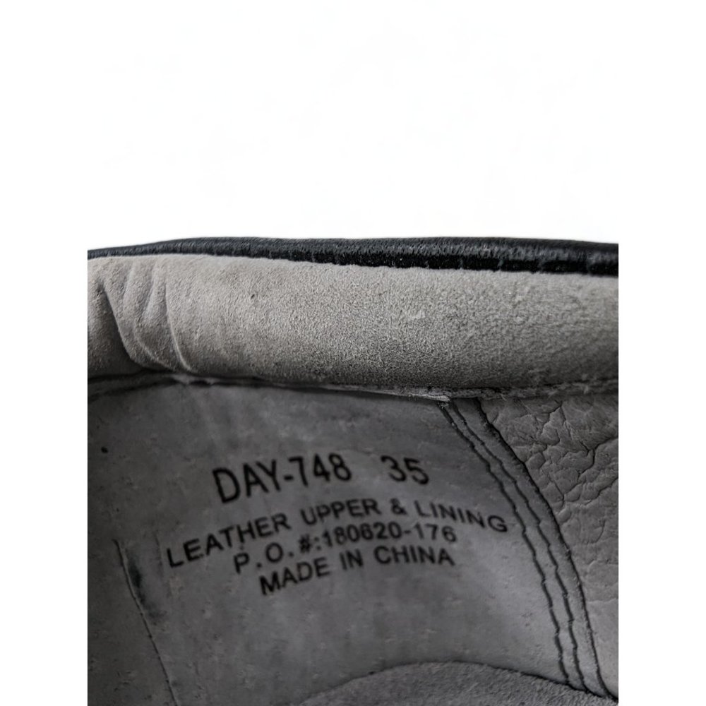 Alegria Dayna Beauty Blur Mary Jane Metallic Leather Shoes Size US 5 EU 35 - Picture 10 of 11